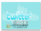 Twitter logo pier