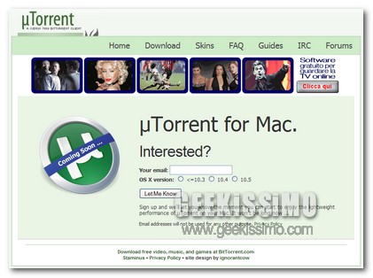 µTorrent for MAC