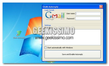 gtalk autoreply