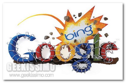 Bing sottrae quote di mercato a Google