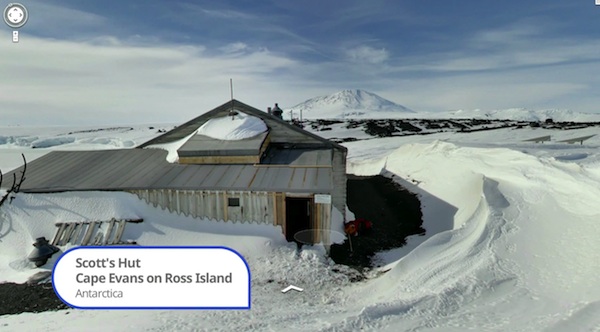 Google Street View Antartide 