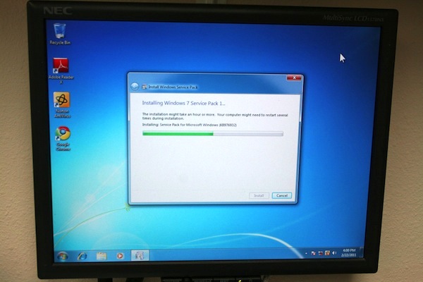 Windows 7 update automatico Service Pack 1