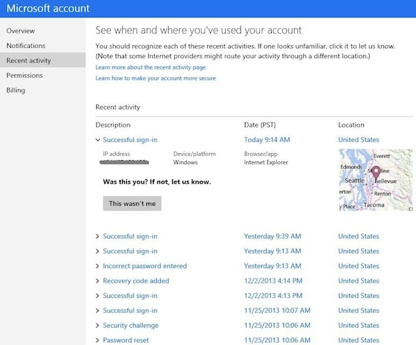 Microsoft, nuove opzioni di sicurezza per gli account