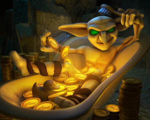 I goblin sono avidi di oro!