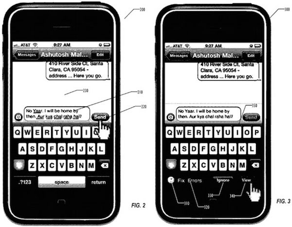 Apple brevetta la correzione degli SMS inviati ma sbagliati