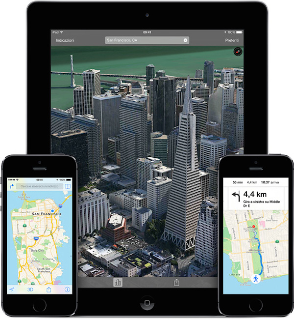 Mappe Apple, tante novità e miglioramenti in arrivo con iOS 8