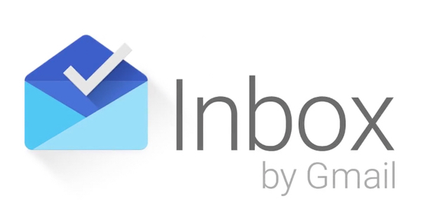 Screenshot del logo del nuovo servizio email Inbox di Google