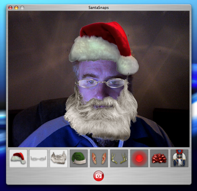 Babbo Natale Webcam.Diventa Babbo Natale Con Santasnaps Mac User Geekissimo