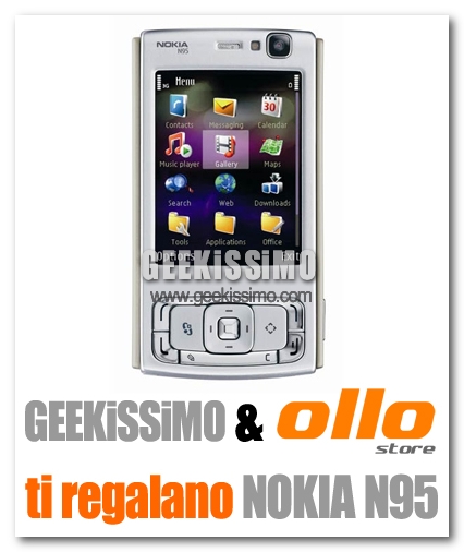 Geekissimo e Ollo store: N95 contest
