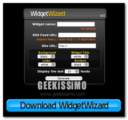 WidgetWizard