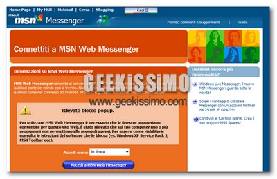 MSN Web Messenger