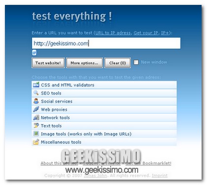 Test everything