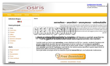 OSIRIS CMS