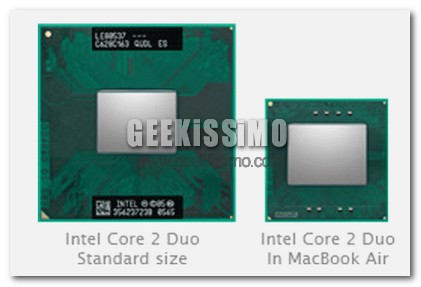 processore intel mac book air