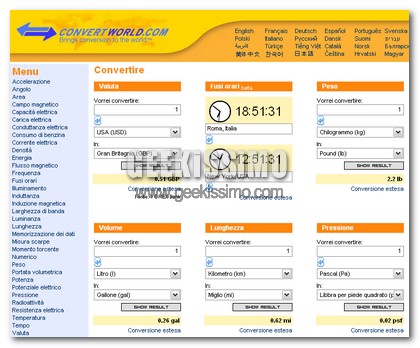 ConvertWorld: Il convertitore universale