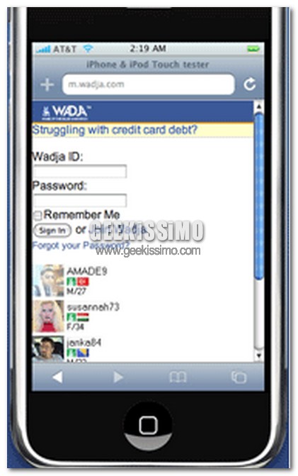 wadja social network