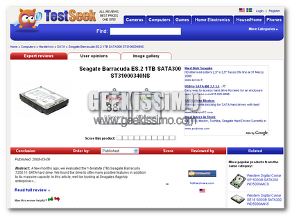 Consigli sugli acquisti? Controllate su TestSeek