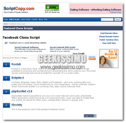 ScriptCopy: clona il tuo sito web 2.0 preferito