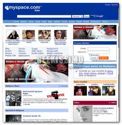 MySpace Mail