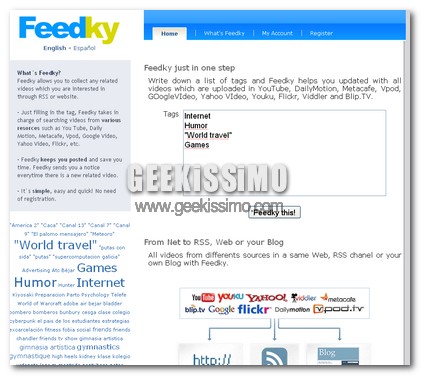 Feedky: cerca e cataloga facilmente video di tuo interesse
