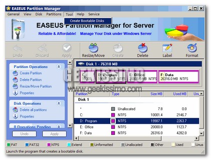 Easeus Partition Manager ovvero come gestire le partizioni