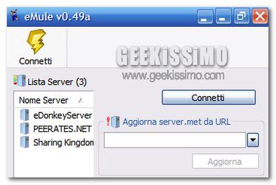 aggiornare server emule