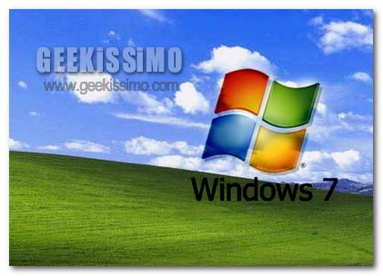 trasformazione windows xp in windows 7