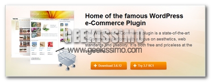 Wordpress e-commerce