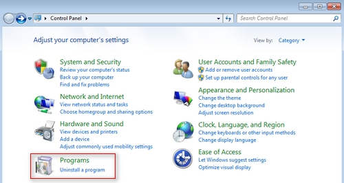 pannellodicontrollowindows7