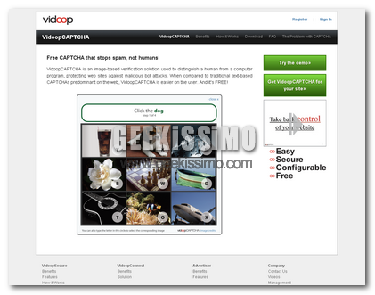 VidoopCAPTCHA