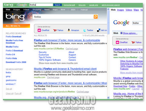 bing vs google bing vs google