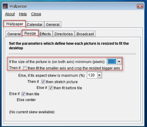 ridimensionamento immagine