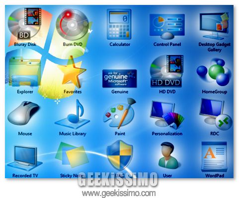 windows 7 rtm icons