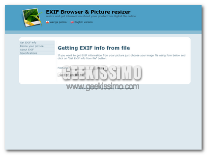 Get EXIF Info