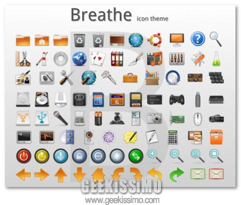 breathe icone ubuntu