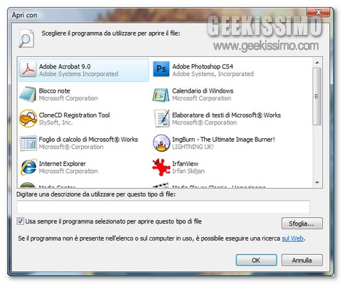 associazioni exe virus