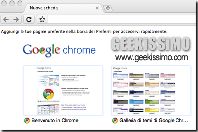 Google Chrome per Mac