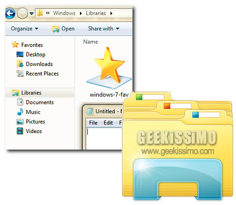 icone raccolte windows 7