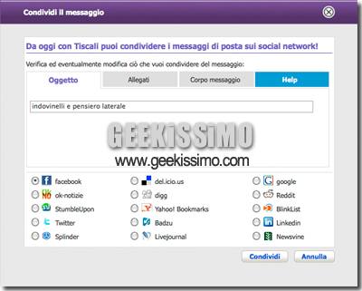 tiscali-social-mail