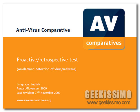 av comparatives novembre 2009