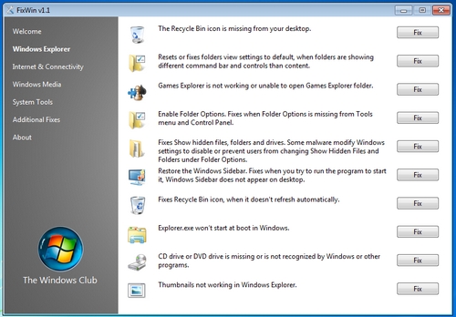 fixwin utility windows 7 fixwin utility windows 7
