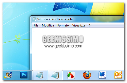 Blocco Note Windows 7 x64