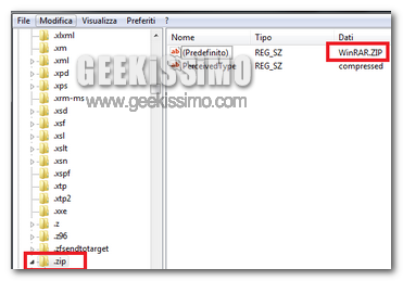Regedit, esegui come amministratore