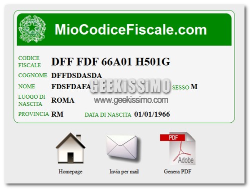 come trovare codice fiscale