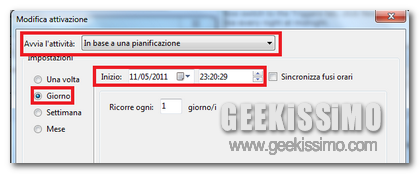 Spegnere il computer in automatico ad un certo orario