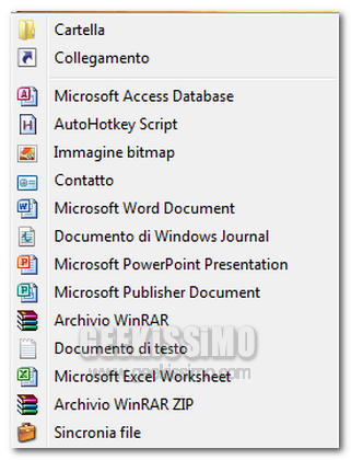 Velocizzare menù tasto destro