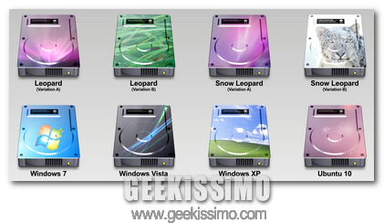 8 HDD Icons