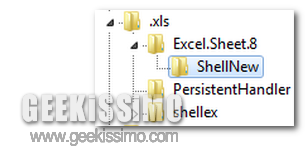 Cancellare Excel da menù tasto destro