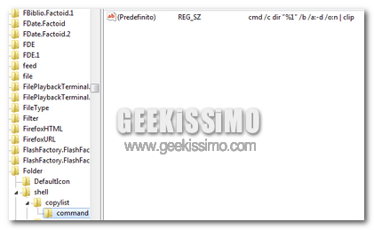 Modificare appunti Windows 7