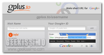 Google Plus Nick